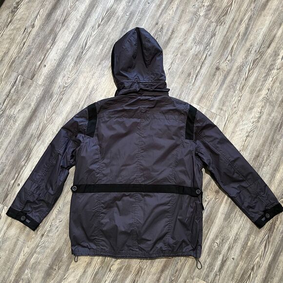 French Connection Dark Slate Hooded Parka Jacket XL - Picture 2 of 9